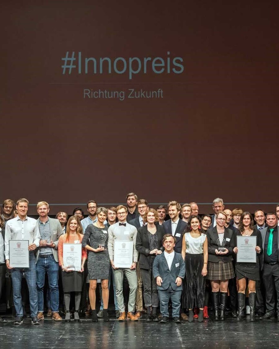 Die Preisträger des Innovationspreises 2019.
