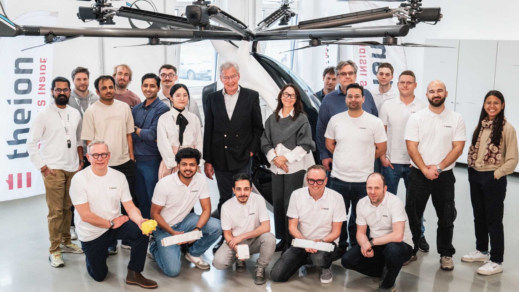 Das Team des Berliner Start-ups theion, Brain City Berlin
