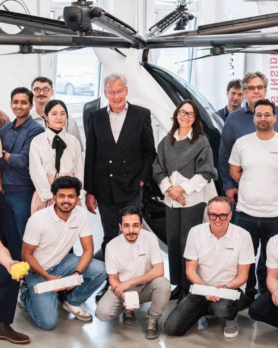 Das Team des Berliner Start-ups theion, Brain City Berlin