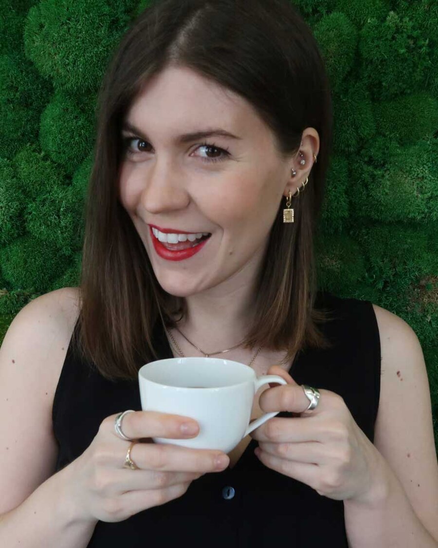 Franziska Sattler, Moderatorin von "Kaffeeklatsch mit Wissenschaft"