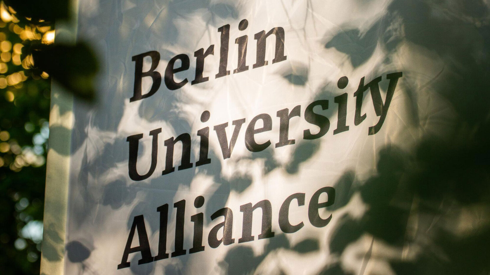 Das BUA-Logo auf einem Plakat, Brain City Berlin