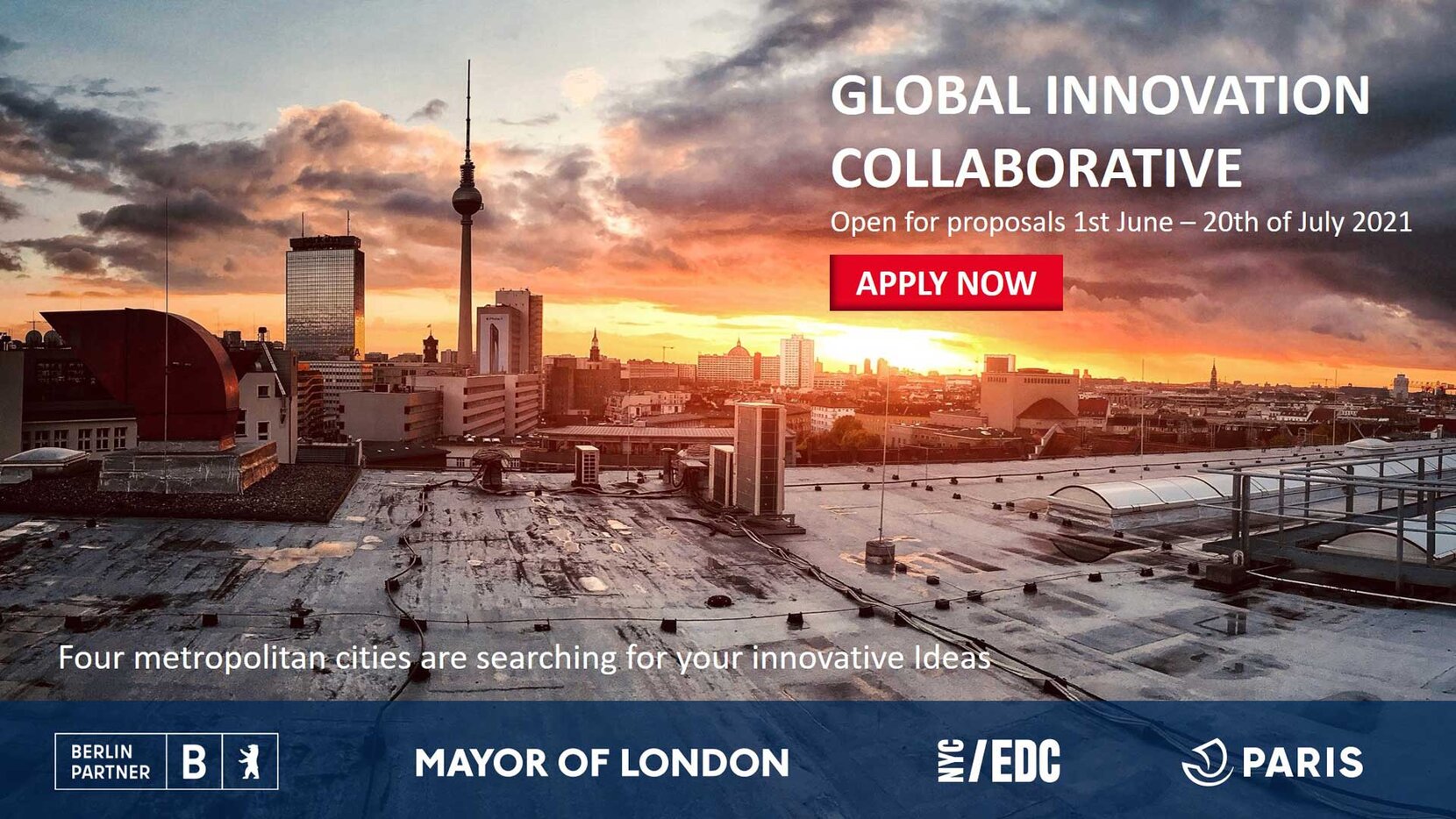 Wettbewerbsmotiv "Creative Cities Challenge"