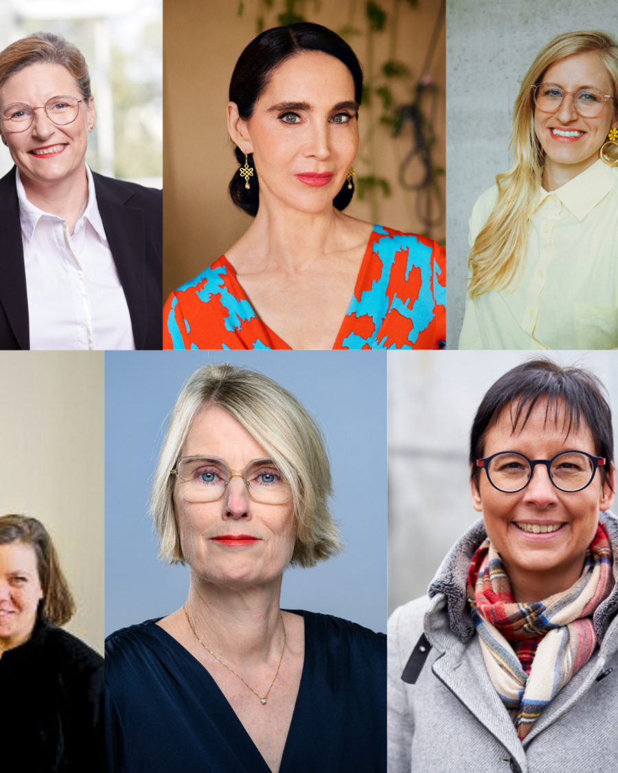 v.l.n.r.: © GSCN / Arne Sattler © Jenny Evers © GABO © Linda Böse © Charlot van Heeswijk © LakoF Geschäftsstelle © KHSB © Anne Barth ©SPB_Pedro Bacerra