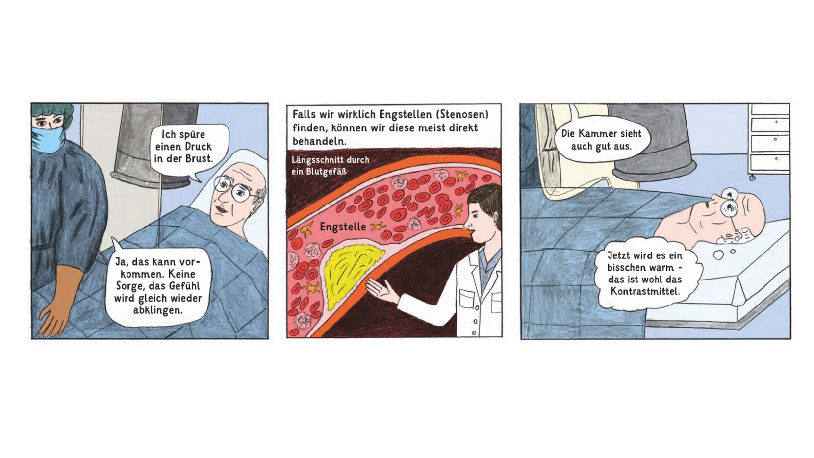 Cartoons aus dem Comic der Charité, Brain City Berlin