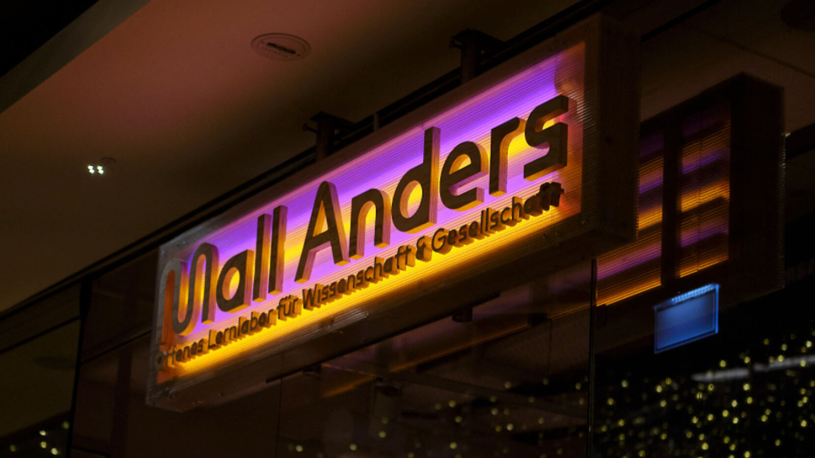 Wissenschaft in der Shopping Mall
