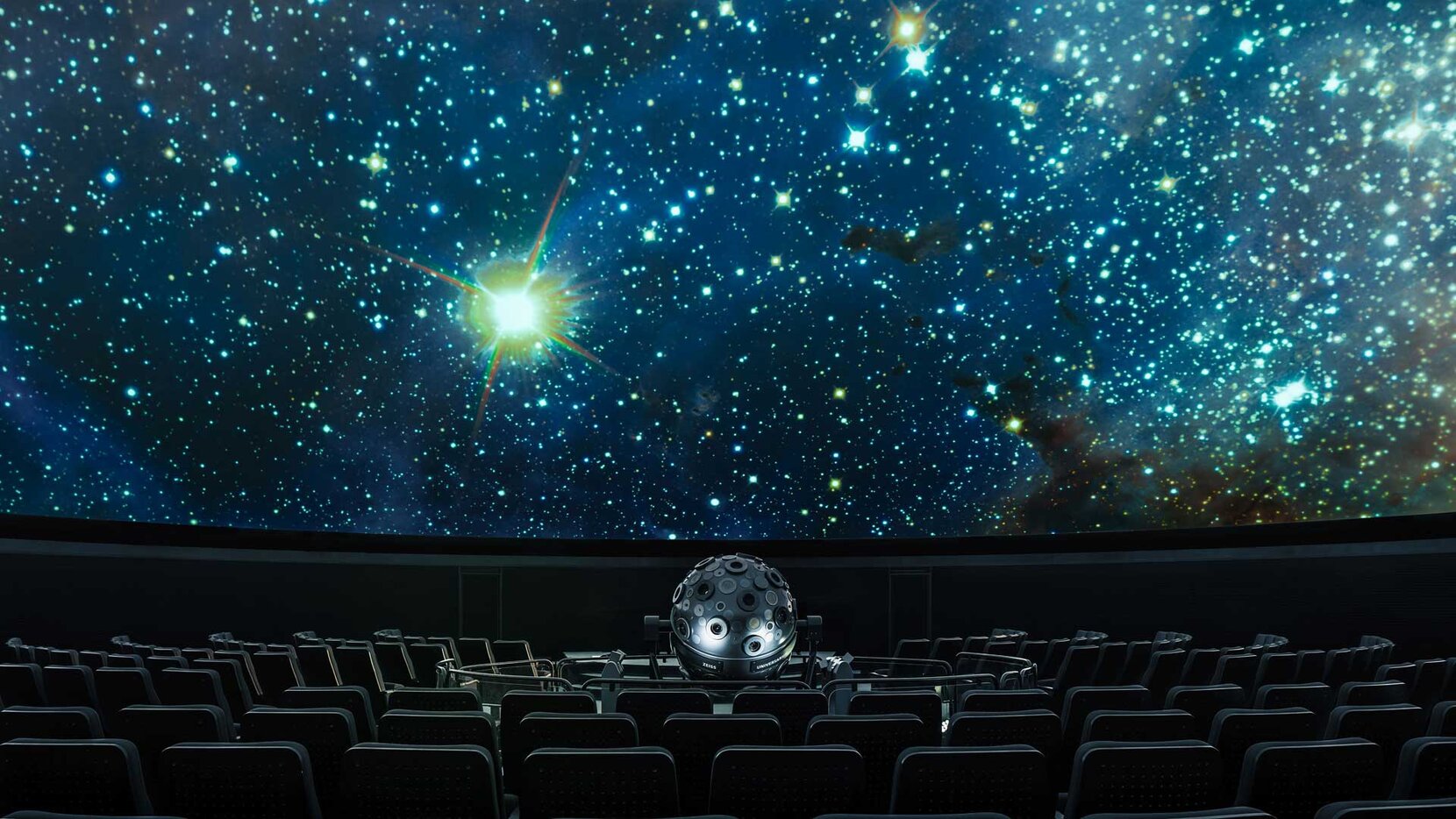Planetariumssaal des Zeiss-Großplanetariums Berlin; Brain City Berlin