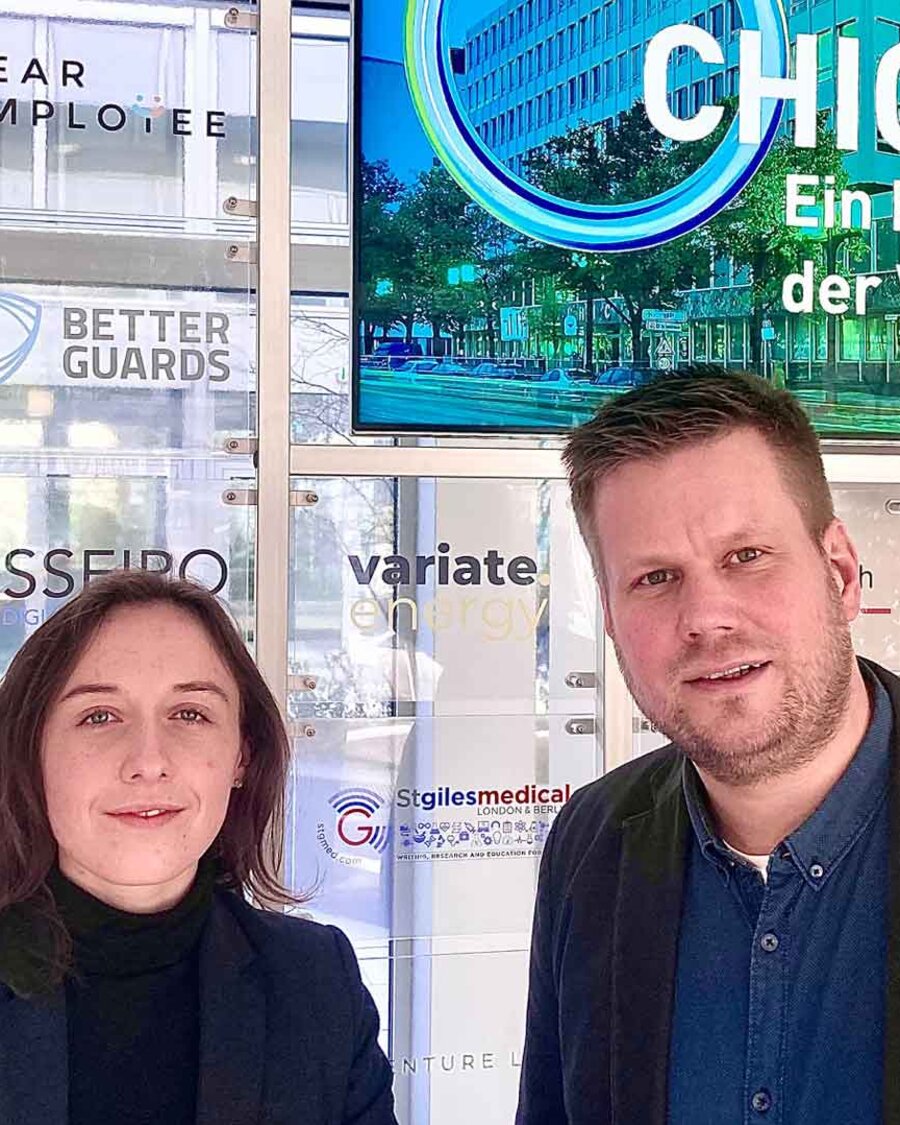 Olivia Budek und Tobias Kirschnick, CHIC, Brain City Berlin