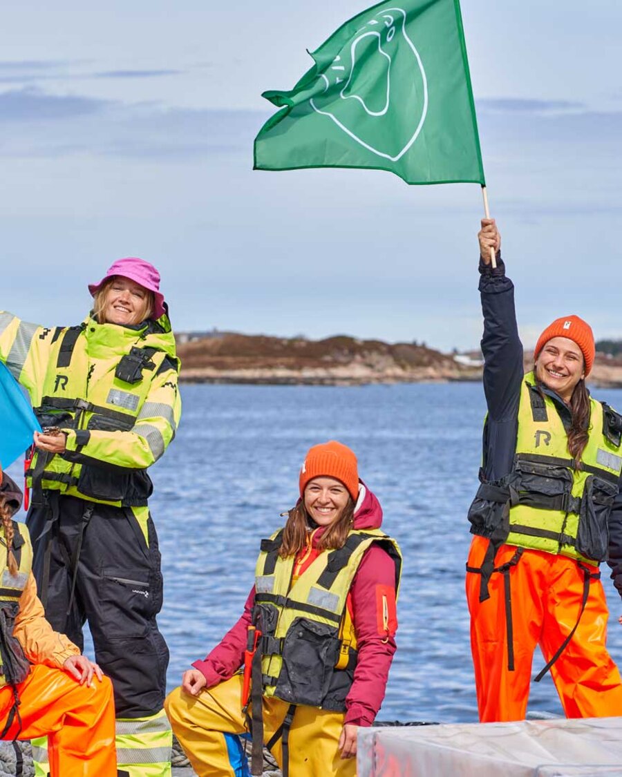 Das Team von Bettaf!ish auf einem Algenfischkutter in Norwegen, Brain City Berlin